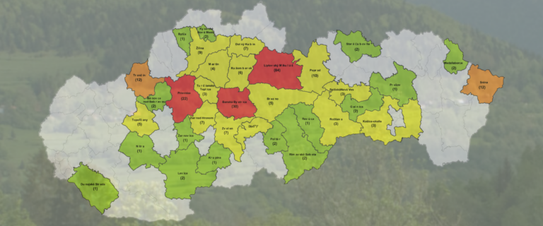 Aktuálne hlásenia výskytu medveďa hnedého na Slovensku v roku 2026