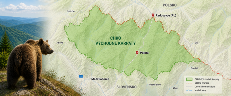 Upozornenie pre obyvateľov a návštevníkov CHKO Východné Karpaty