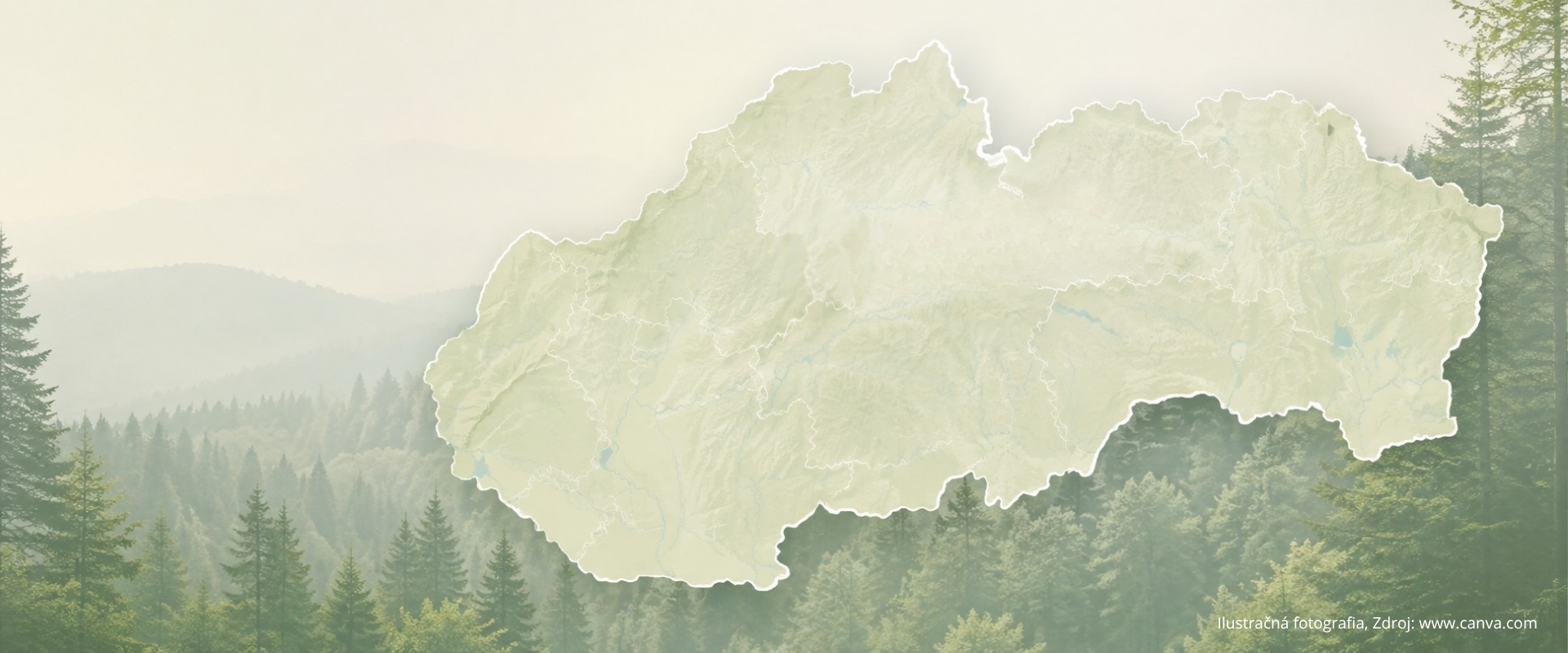 Ilustračná mapa Slovenska zobrazujúca územia evidovaných hlásení výskytu medveďa hnedého k 31. augustu 2026.